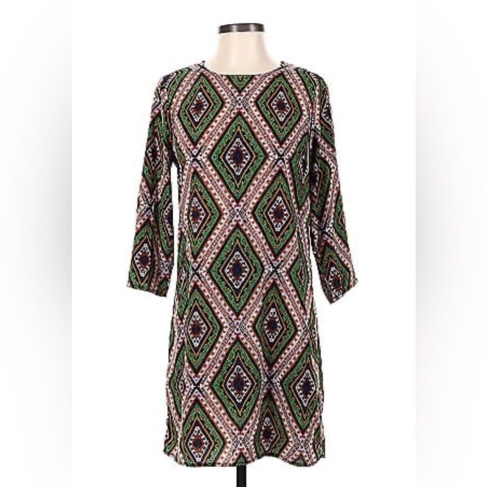Soprano 3/4 Sleeve Casual Dresses for Women size small
